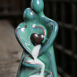 Lover Type Backflow Incense Burner Stick Holder (Without Incense)