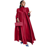 Loose Bat Sleeve Kaftan Dress