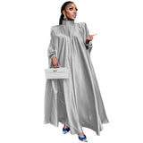 Loose Bat Sleeve Kaftan Dress