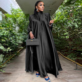 Loose Bat Sleeve Kaftan Dress