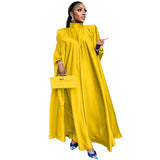 Loose Bat Sleeve Kaftan Dress