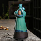 Lover Type Backflow Incense Burner Stick Holder (Without Incense)