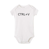 Ctrl+C and Ctrl+V Matching Dad T-shirt / Baby Bodysuit