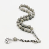 Natural Grain Stone Prayer Beads