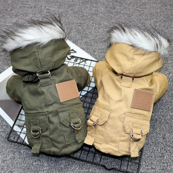 Pet Winter Warm Down Hooded Jacket