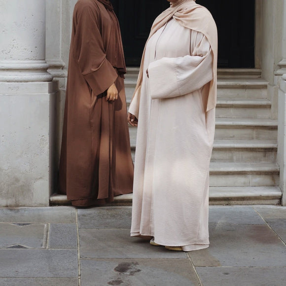 Modest Women Abaya with Belt Set