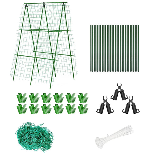 A-Frame Vegetable Support Trellis Set