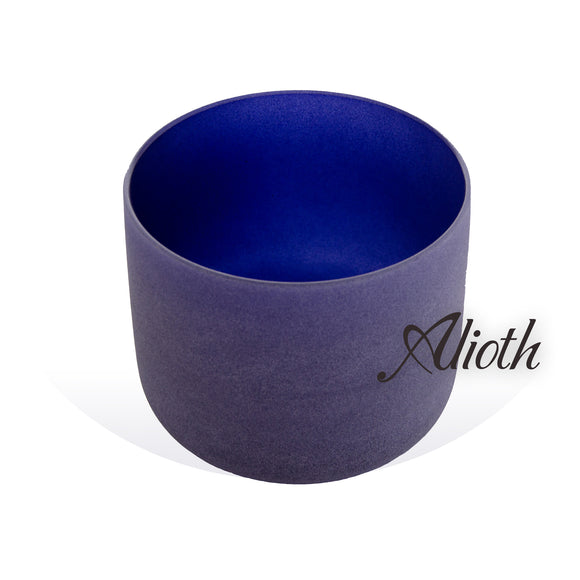 Indigo Color A Note Crystal Singing Bowl