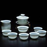 Hollow Honeycomb Tea Set