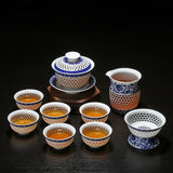 Hollow Honeycomb Tea Set