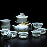 Hollow Honeycomb Tea Set