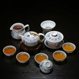 Hollow Honeycomb Tea Set