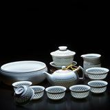 Hollow Honeycomb Tea Set