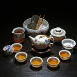 Hollow Honeycomb Tea Set