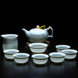 Hollow Honeycomb Tea Set