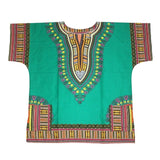 African Traditional Printed 100% Cotton Dashiki