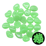 25/50pcs Glow in the Dark Garden Pebbles