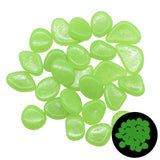 25/50pcs Glow in the Dark Garden Pebbles