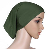 Women Cotton  Hijab Head Scarf Under Scarf