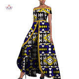 African Design Off Shoulder Elegant Women Jumpsuit