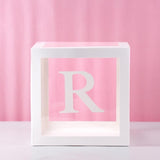 Alphabet Custom Transparent Balloon Box Party Decoration