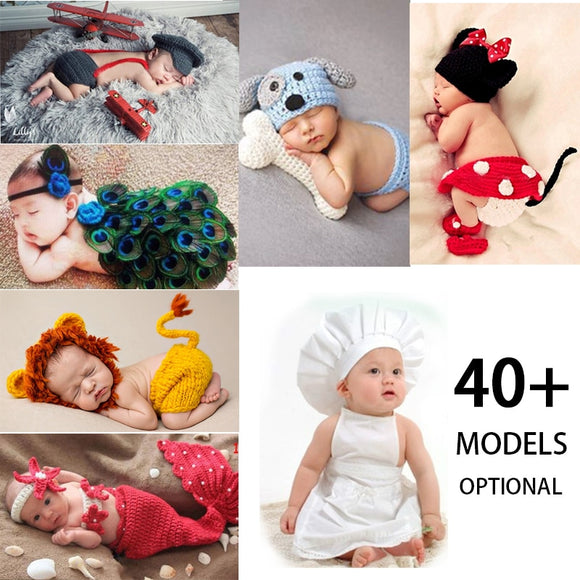 Crochet Newborn Photography Props