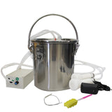 5L  Stainless Steel Electric Pulsating Milking Machine