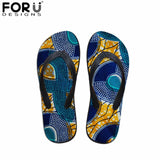 Afro Tribal Style Flip Flops