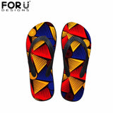 Afro Tribal Style Flip Flops