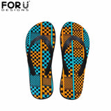 Afro Tribal Style Flip Flops