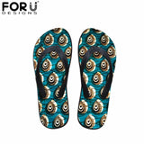 Afro Tribal Style Flip Flops