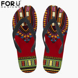 Afro Tribal Style Flip Flops