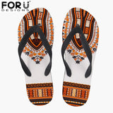 Afro Tribal Style Flip Flops