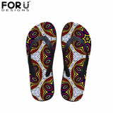 Afro Tribal Style Flip Flops