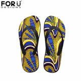 Afro Tribal Style Flip Flops