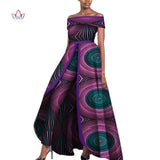 African Design Off Shoulder Elegant Jumpsuit