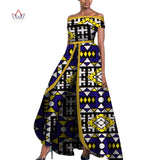 African Design Off Shoulder Elegant Jumpsuit