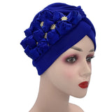 Feather Flower Turban
