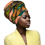 Ethnic Ankara Headscarf Wrap Cover