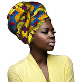 Ethnic Ankara Headscarf Wrap Cover