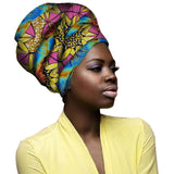 Ethnic Ankara Headscarf Wrap Cover