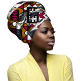 Ethnic Ankara Headscarf Wrap Cover