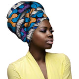 Ethnic Ankara Headscarf Wrap Cover