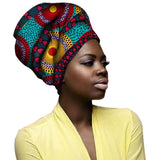 Ethnic Ankara Headscarf Wrap Cover