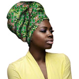 Ethnic Ankara Headscarf Wrap Cover