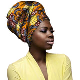 Ethnic Ankara Headscarf Wrap Cover