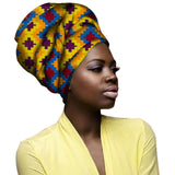 Ethnic Ankara Headscarf Wrap Cover