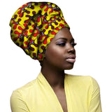 Ethnic Ankara Headscarf Wrap Cover