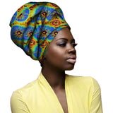 Ethnic Ankara Headscarf Wrap Cover