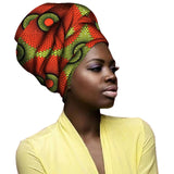 Ethnic Ankara Headscarf Wrap Cover